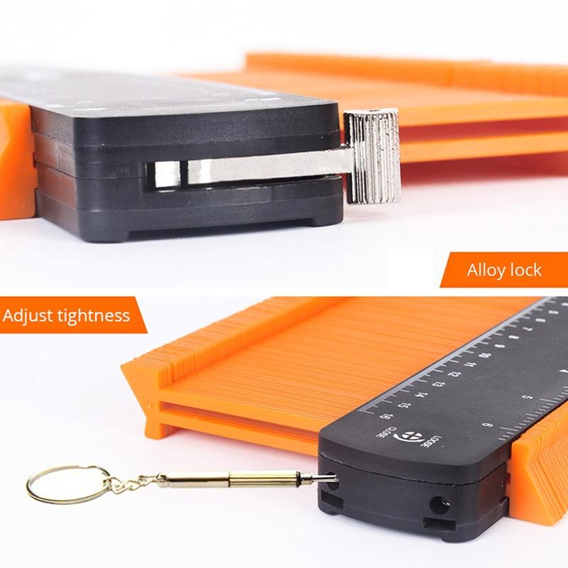 6 Metal Profile Utensil Contour With Lock Regular Width For Accurate Measurements