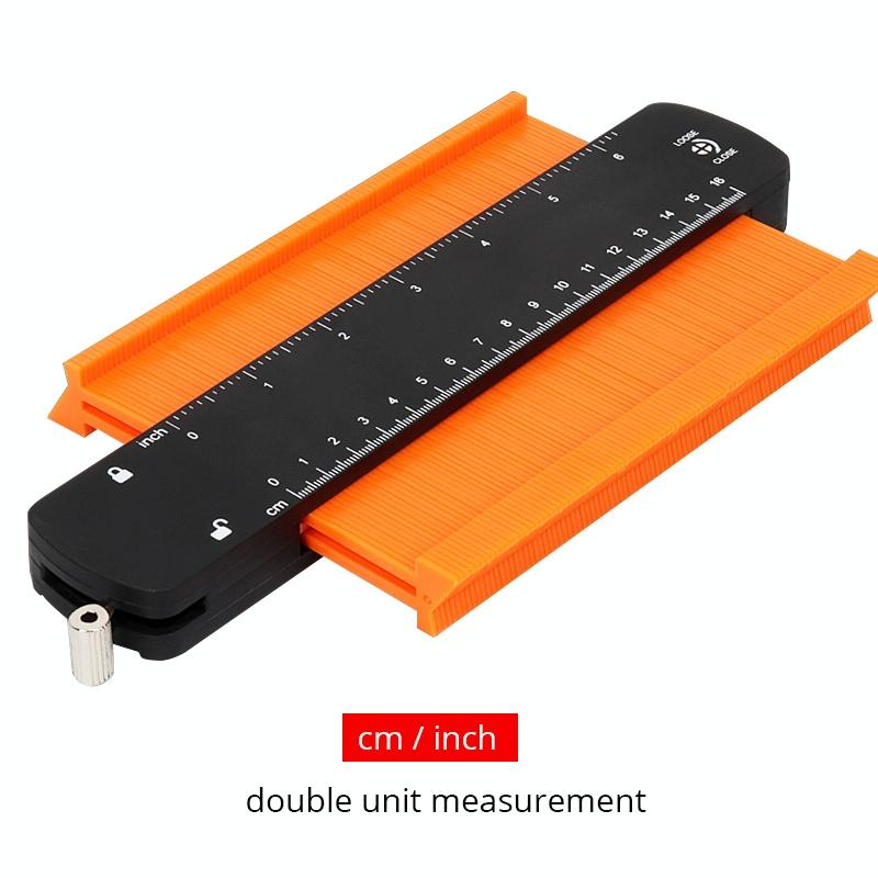10 Inch Widened Metal Profile Regular Utensils Contour With Lock For Precision Measurement