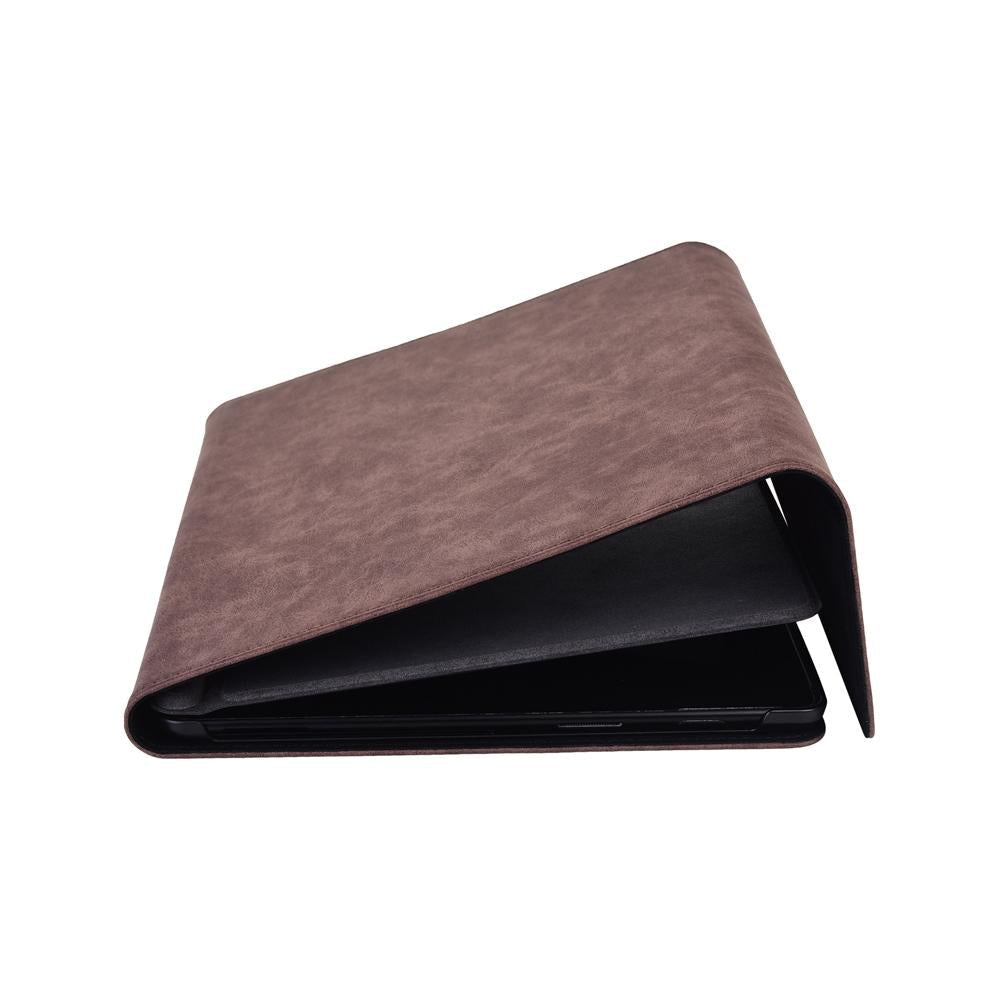 Rose Red Leather Tablet Case For Microsoft Surface Pro X 13 Inch