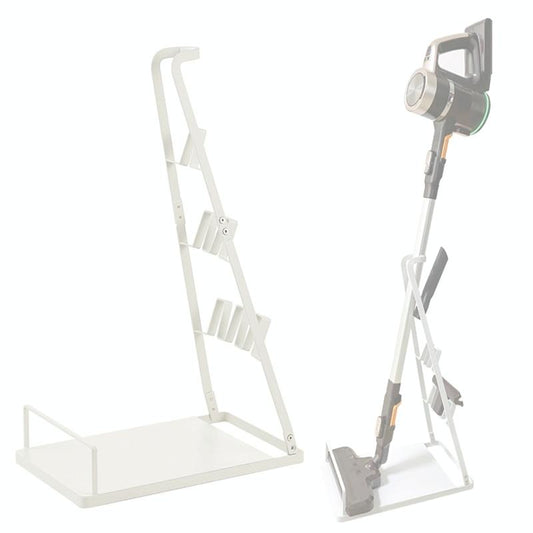 Universal Non Punch Vacuum Cleaner Floor Storage Bracket For Dyson In White