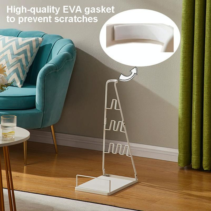 Universal Non Punch Vacuum Cleaner Floor Storage Bracket For Dyson In White