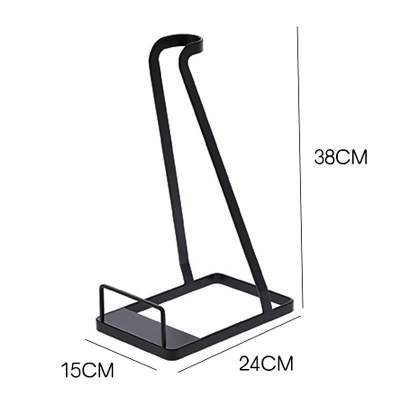 Non Punch Storage Bracket For Dyson Vacuum Universal Floor Mount In Black
