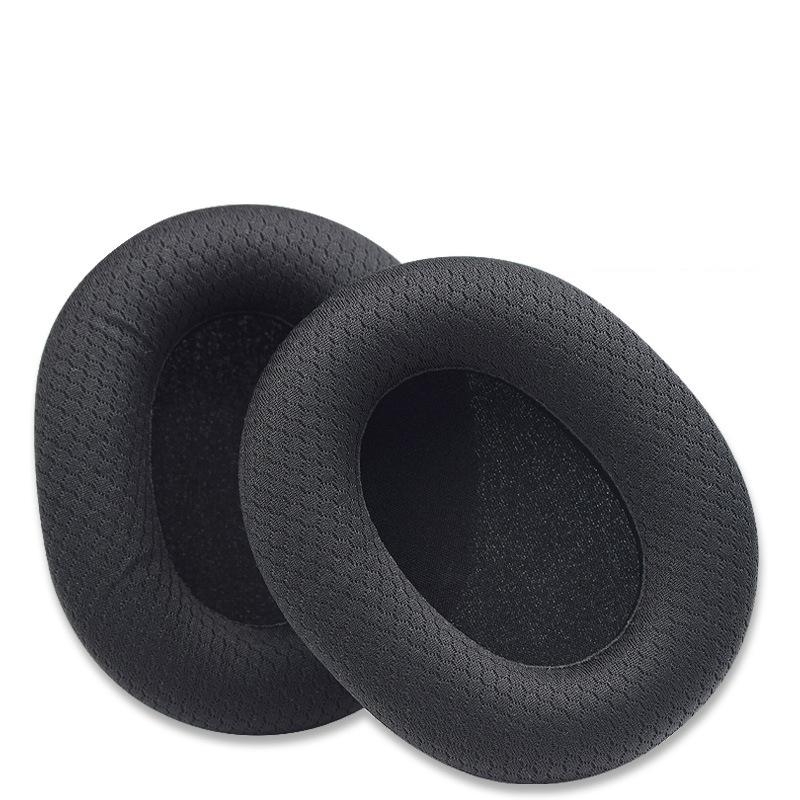 Black Mesh Earpads For Razer Blackshark V2 Usb Sound And Pro Headset