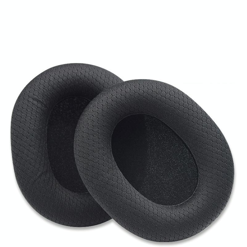 Black Gel Earpads For Razer Blackshark V2 X / Usb Headset 1 Pair