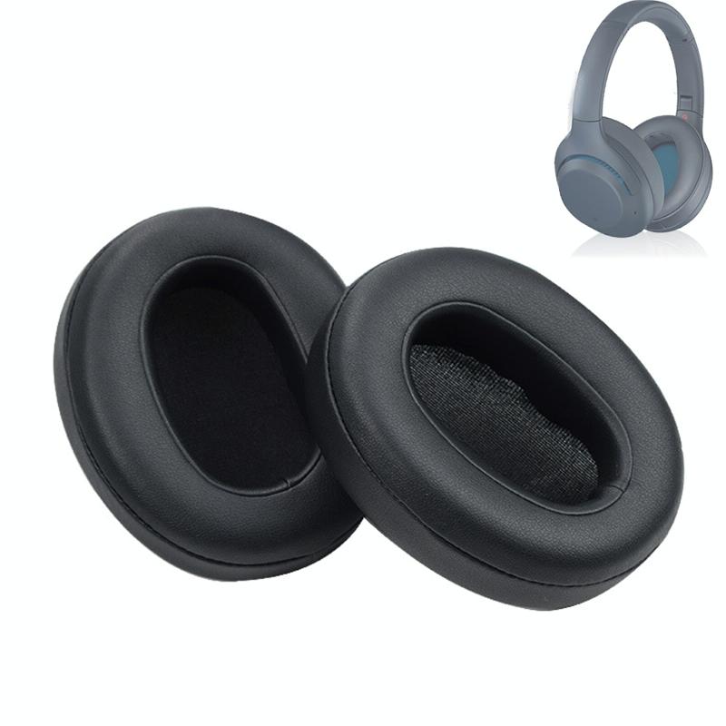 2 Pack Protein Skin Earpads For Wh Xb900n Headset Replacement Cushions Black