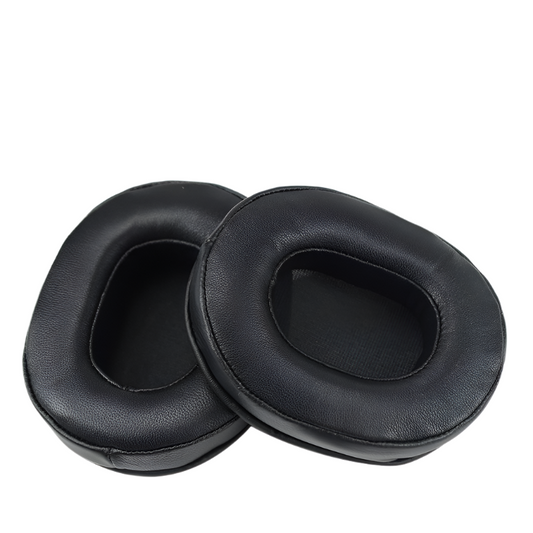 Sheepskin Earmuffs For Audio Technica Ath M50 M40 M50x Msr7 Black