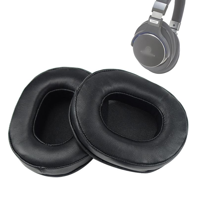 Sheepskin Earmuffs For Audio Technica Ath M50 M40 M50x Msr7 Black