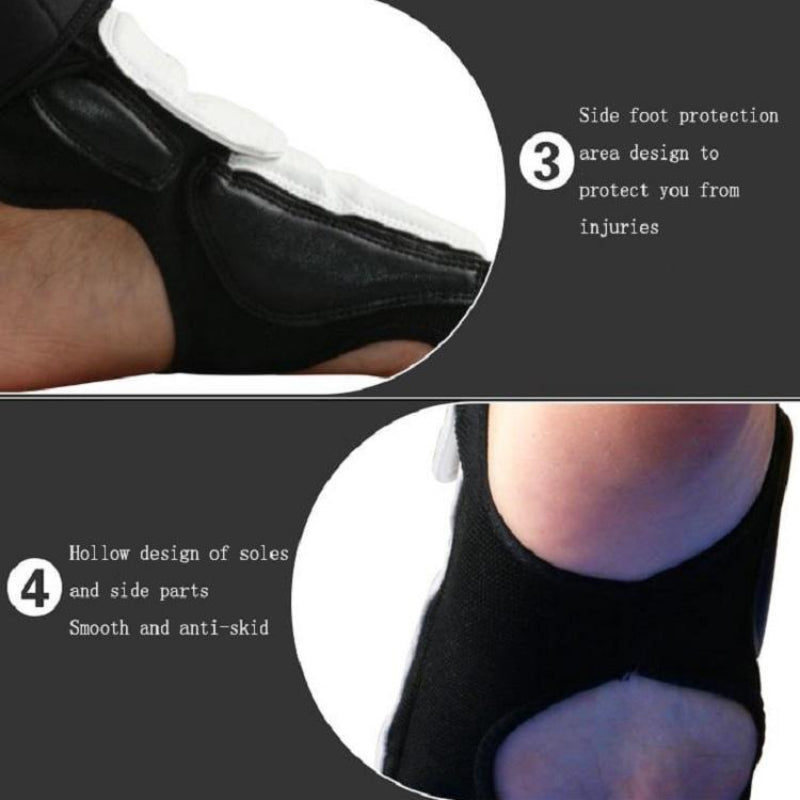 Xs Half Toe Foot Guard For Taekwondo And Boxing Size 27 29