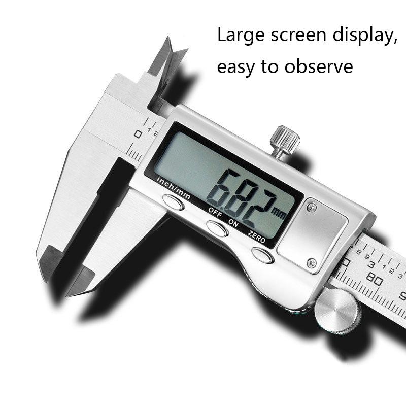 Digital Stainless Steel Vernier Caliper Lcd Display