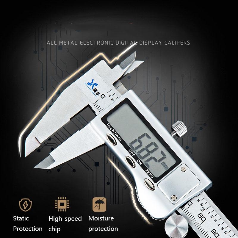 Digital Stainless Steel Vernier Caliper Lcd Display