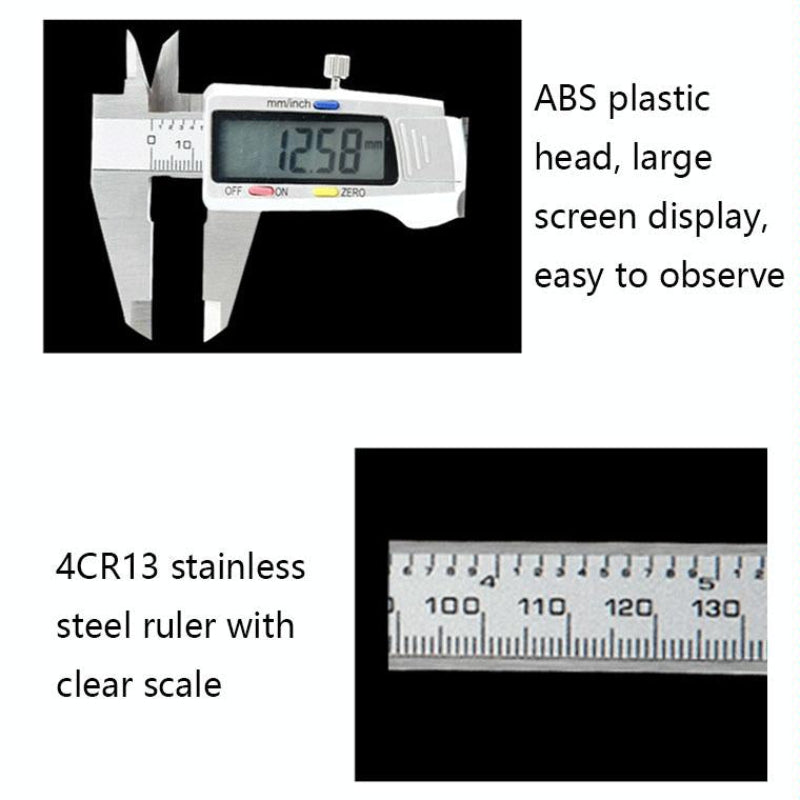 Stainless Steel Digital Caliper Electronic Measurement Tool For Precision Tasks