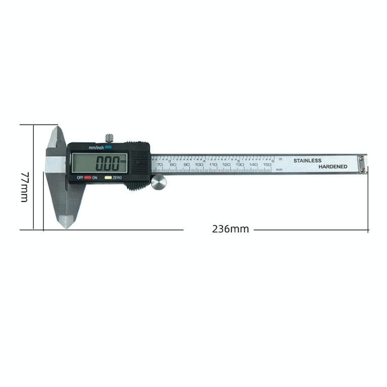 Stainless Steel Digital Vernier Caliper 0 300Mm