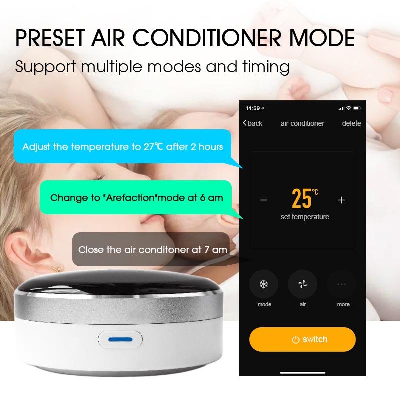Smart Infrared Voice Remote For Mobile Wifi Control And Appliance Management