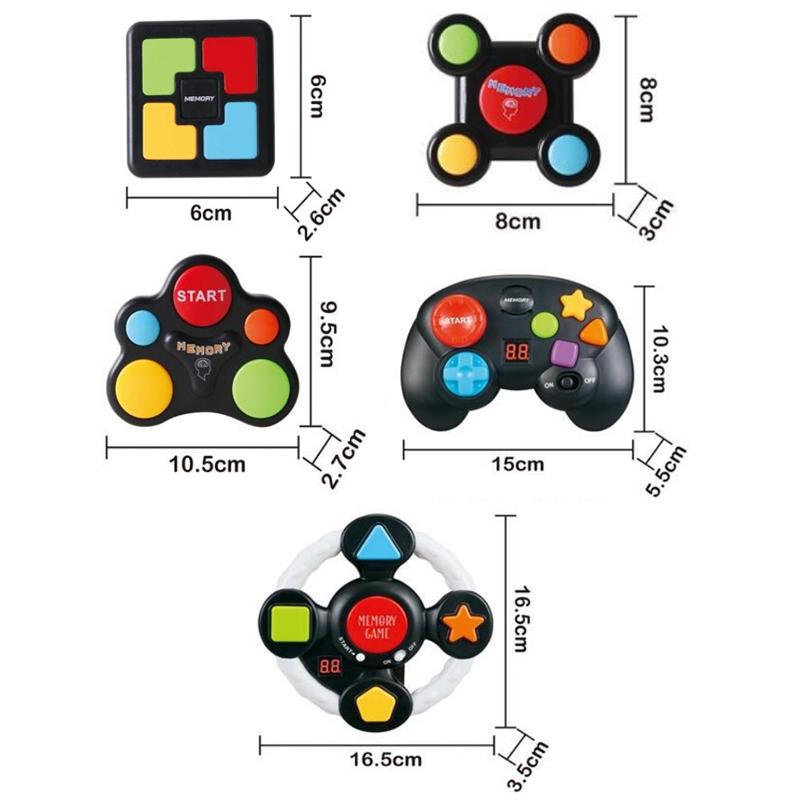 Children Educational Memory Training Game Machine Square