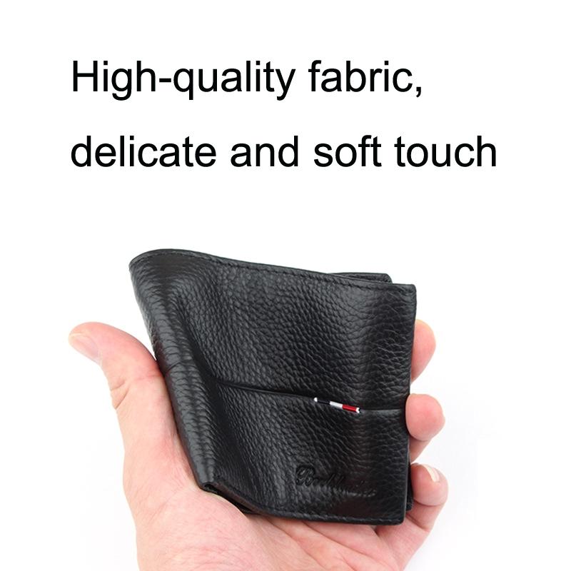 Rfid Blocking Men's Wallet With Card Slots And Organised Storage Features