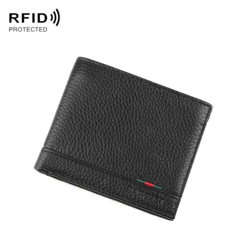 Rfid Blocking Men's Wallet With Card Slots And Organised Storage Features