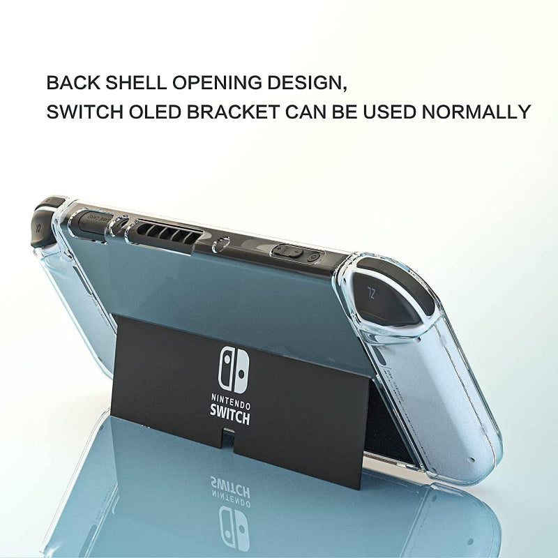 Oled Switch Bundle With Case Film Bag And Caps For Nintendo Console