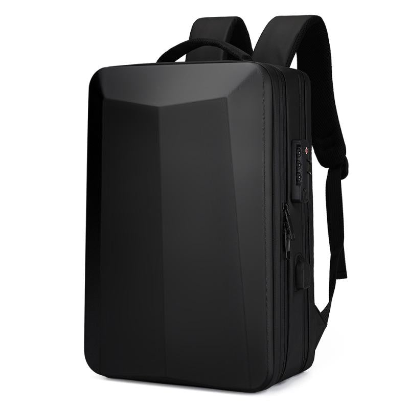 17.3" Gaming Backpack Durable Abs Hard Shell Black