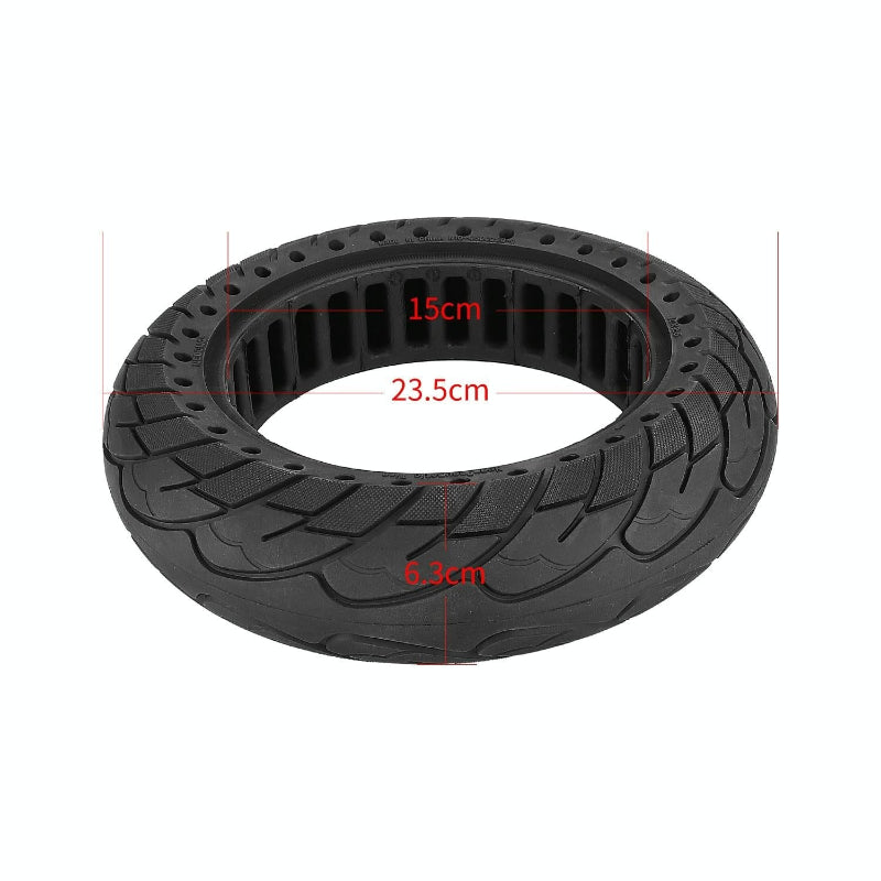 Shock Absorbing Tubeless Honeycomb Tire For Ninebot Max G30 10 Inch