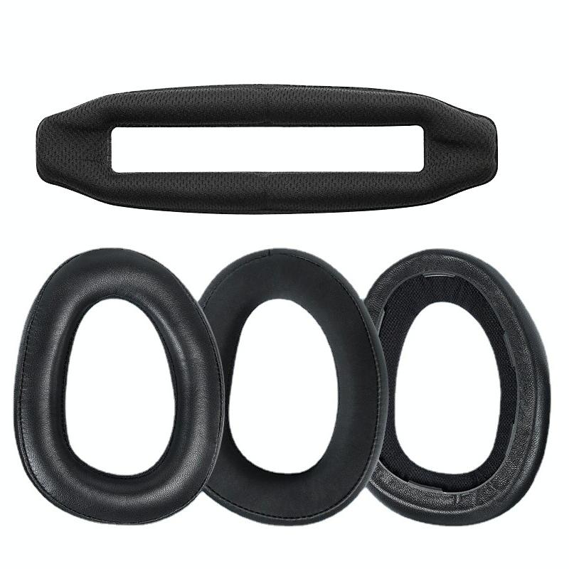 2 Pack Mesh Earmuff Head Beam For Sennheiser Gsp Series Headsets