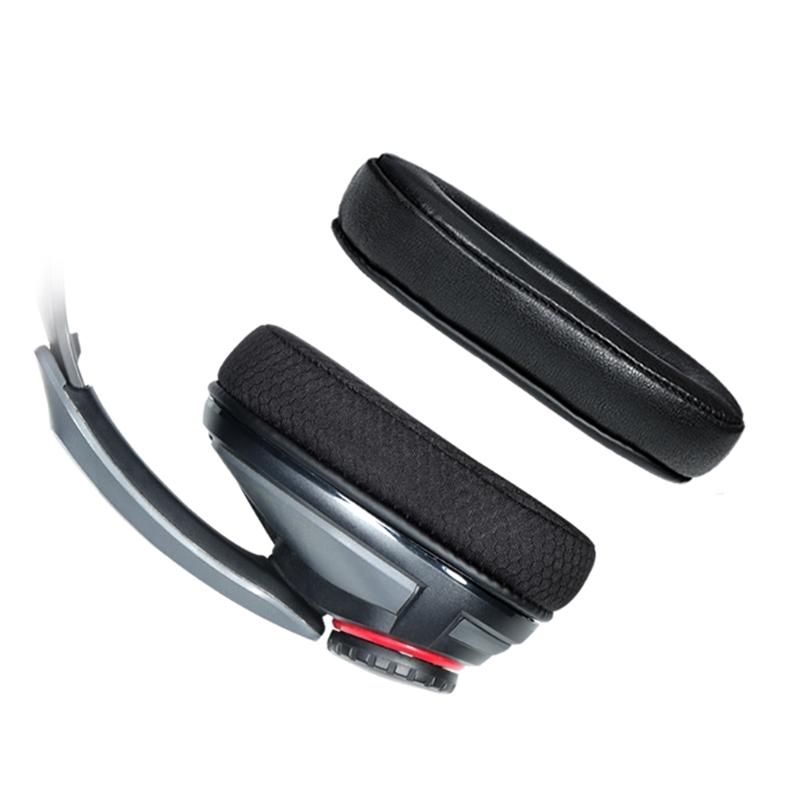 2 Pcs Headphone Sleeve Cover For Sennheiser Gsp300 Gsp370 Gsp350 Black