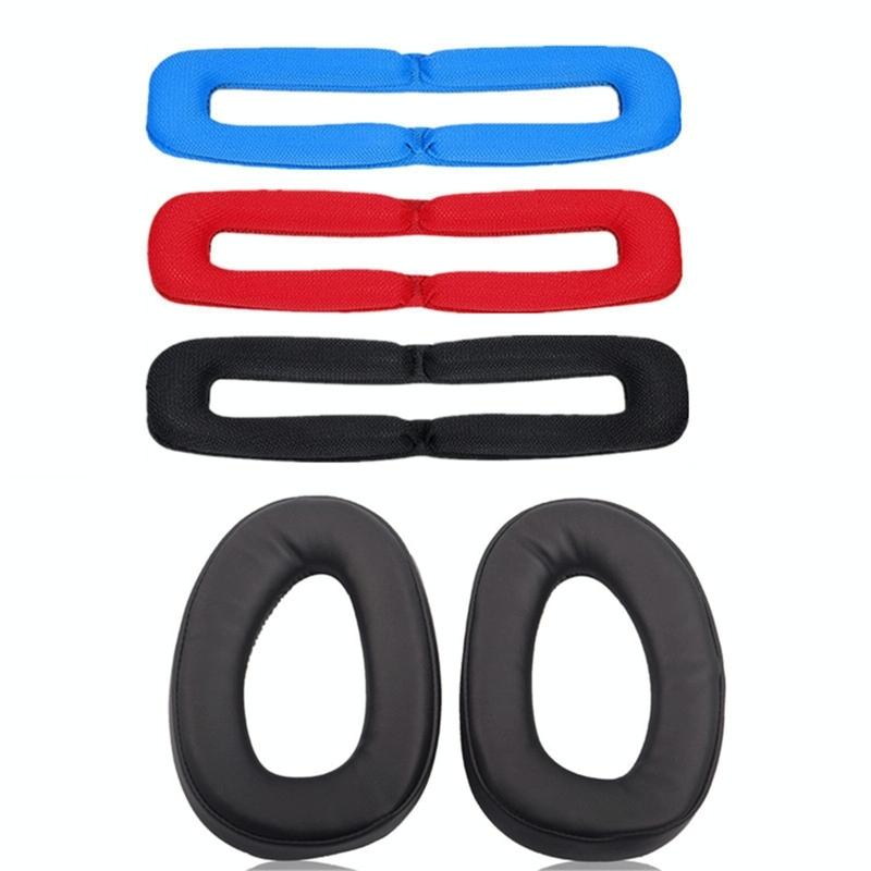 2 Pack Headphone Covers For Sennheiser Gsp Series Black
