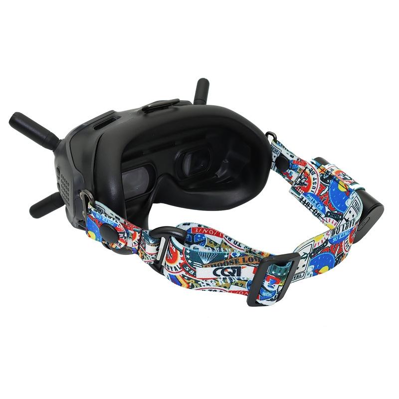 Fixed Headband For Dji Fpv Goggles V2 Flight Video Glasses With Adjustable Strap
