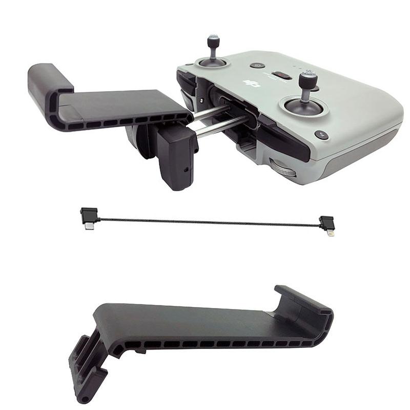 Rc Tablet Extension Bracket For Dji Mavic 3 Air 2 2S Mini Large Size With Apple Line Compatibility
