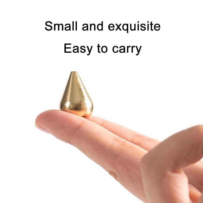 Set Of 10 Small Drop Shaped Incense Burner Brackets