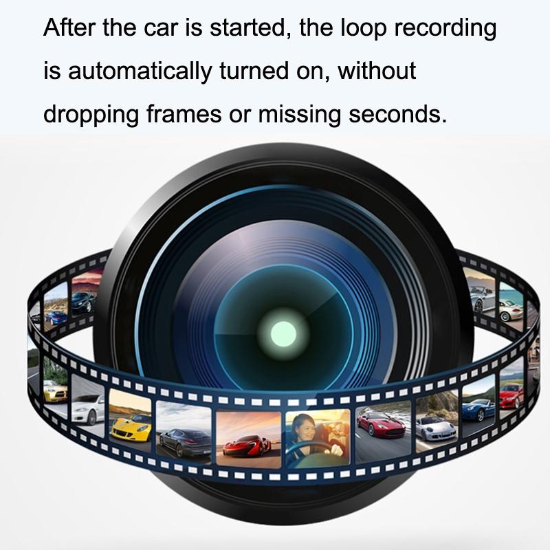 1080P Wifi Car Recorder With Hidden Hd Voice Prompt For Vehicle Electronics