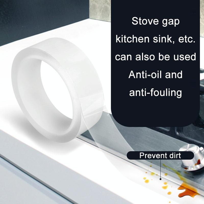 3 Piece Frame Gap Tape 3Cm X 5M Plastic Steel Sealant Strip