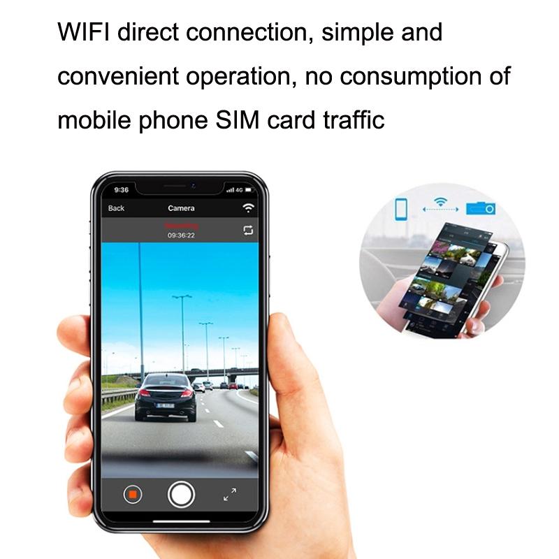 Three Inch Ips Screen High Definition Driving Recorder With Wifi And Ts Stream