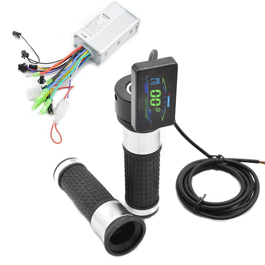 Electric Scooter Kit With Lcd Screen And Turning Handle For Enhanced Control