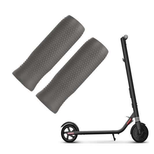Silicone Handbar Cover For Ninebot Es Scooters Grey Pair