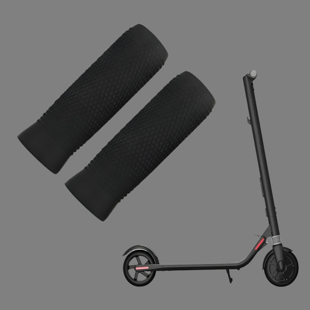 Silicone Handbar Cover For Ninebot Es Scooters Black Pair