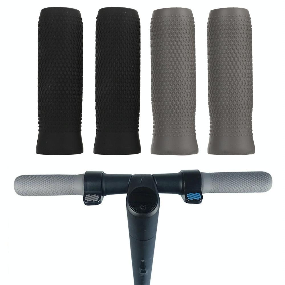 Silicone Handbar Cover For Ninebot Es Scooters Black Pair