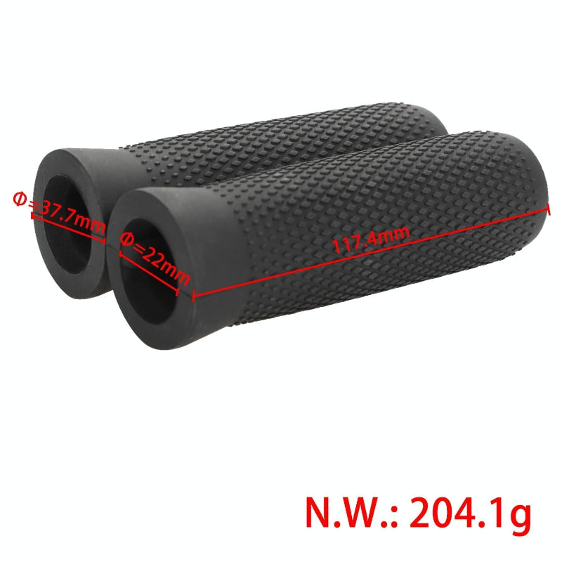 Silicone Handbar Cover For Ninebot Es Scooters Black Pair