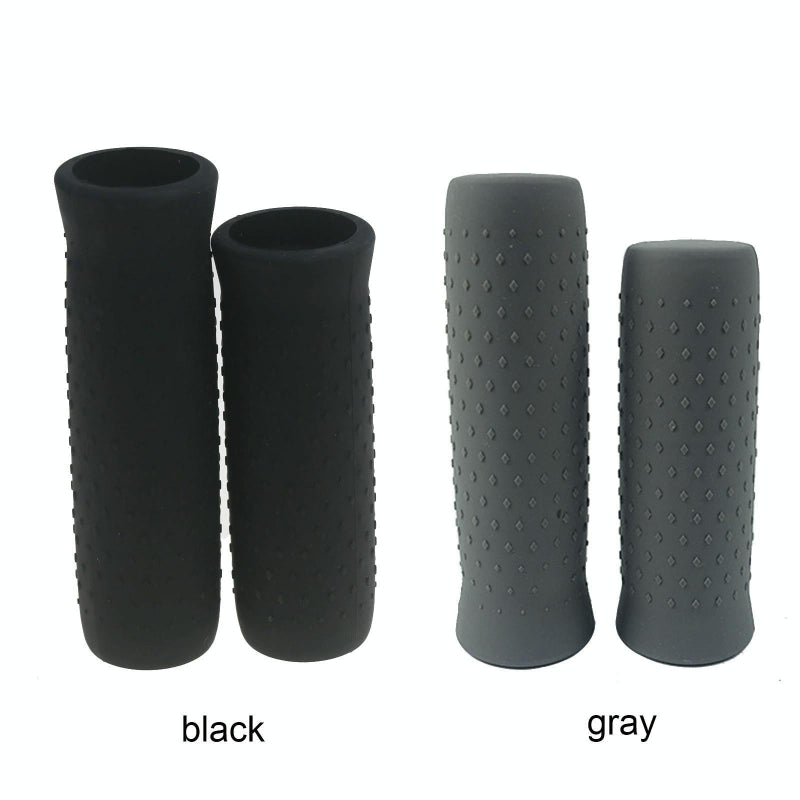 Silicone Handlebar Covers For Ninebot G30 Max Black Pair Protection And Comfort