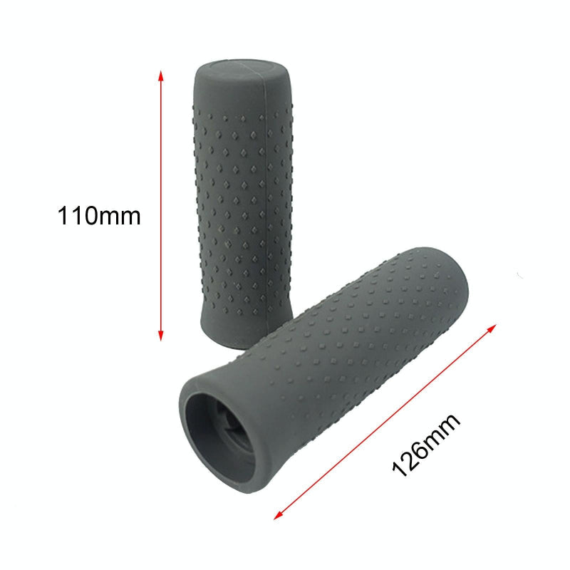 Silicone Handlebar Covers For Ninebot G30 Max Black Pair Protection And Comfort