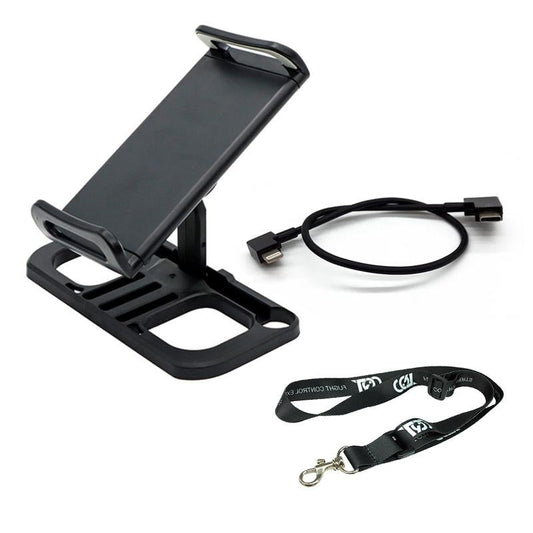 Tablet Holder For Drone Remote Controller With Lanyard 8 Pin Line