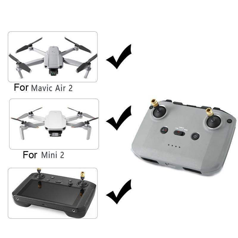 Aluminum Alloy Extension Joystick For Dji Mini 3 Pro Mavic Air 2 And Remote Control