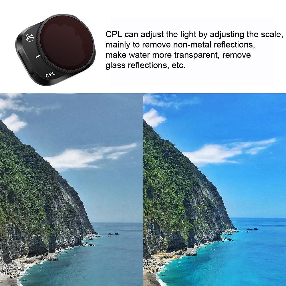 Aluminum Alloy Filter For Dji Mini 3 Pro Cpl Style