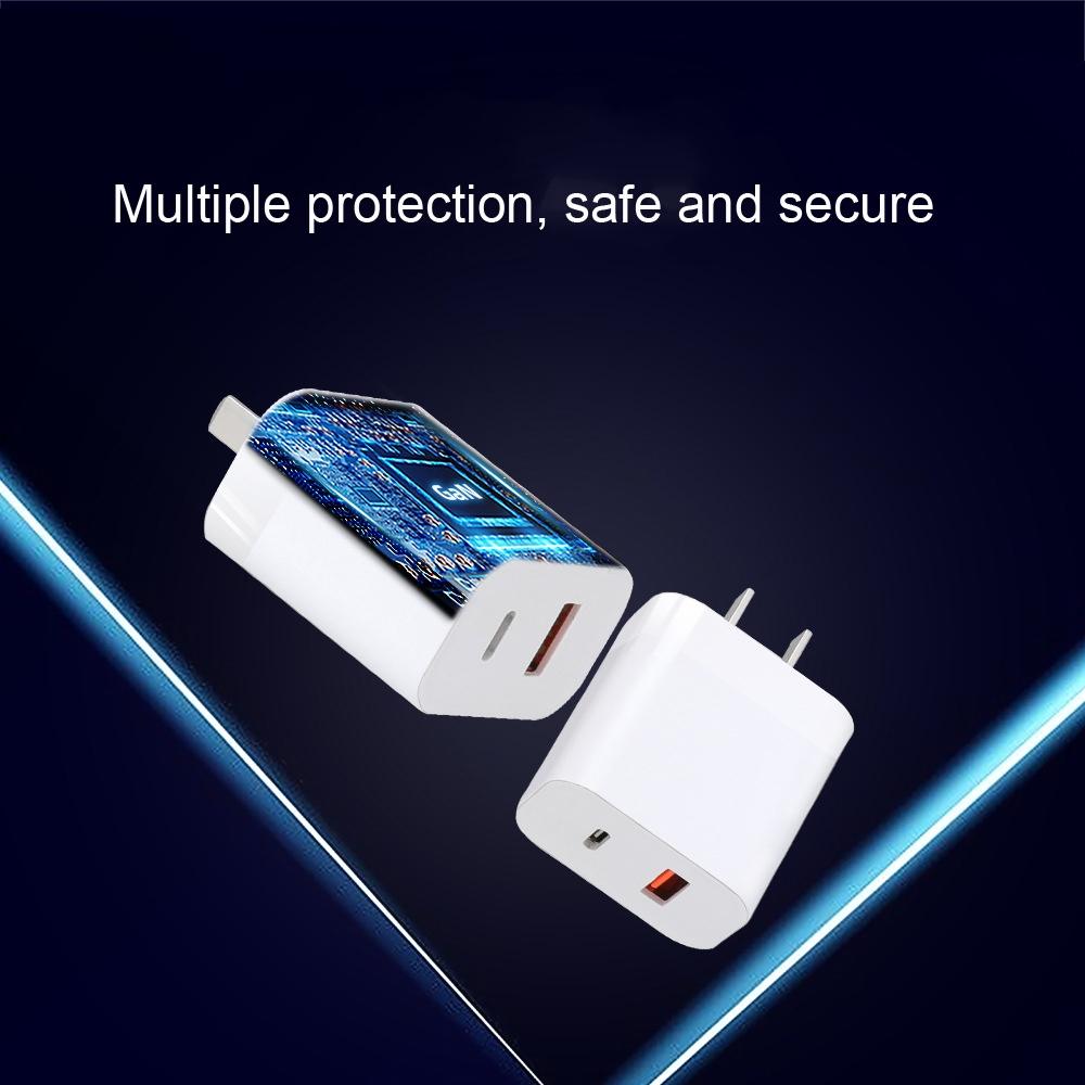 30 Watt Dual Port Charger For Dji Mini 2 And Pro Gallium Nitride