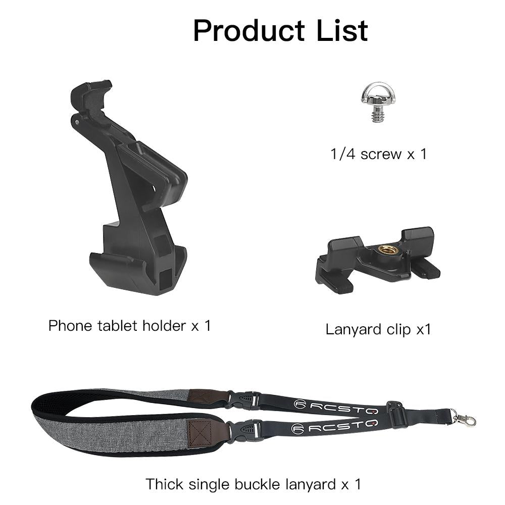 Universal Remote Control Bracket With Lanyard For Dji Mavic Drone Accessories