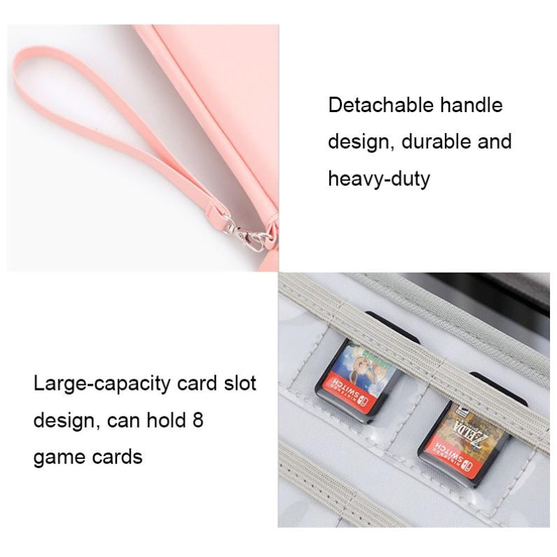 Switch Console Storage Bag With Cat Paw Design For Game Consoles And Accessories