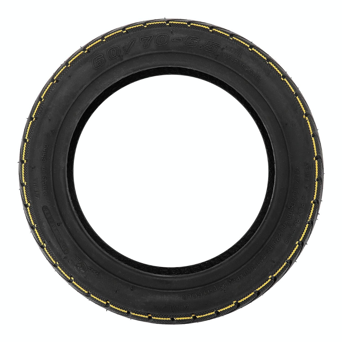 Electric Scooter Striped Vacuum Tire For Ninebot Max G30 Series