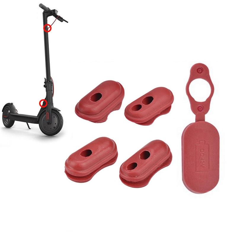 Universal Five In One Silicone Port Cover For Xiaomi M365 Scooter