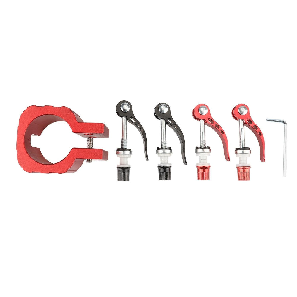 Black Folding Clamp For Electric Scooter Zero 8X 10X 11X Dualtron Dt3 Thunder