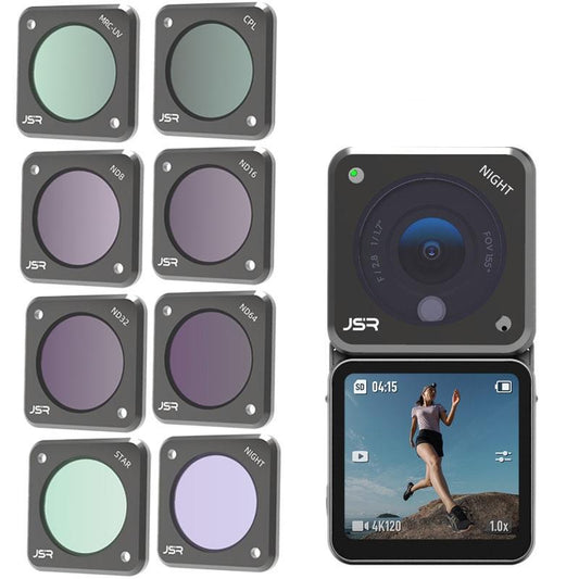 8 In 1 Action Camera Filters For Dji 2 With Optical Glass And Aluminium Frame