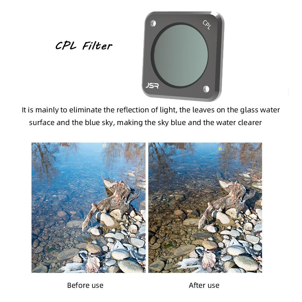 8 In 1 Action Camera Filters For Dji 2 With Optical Glass And Aluminium Frame